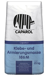 Capatect Klebe- und Armierungsmasse 186, состав клеевой баз. штукатурный на мин. основе, 25 кг