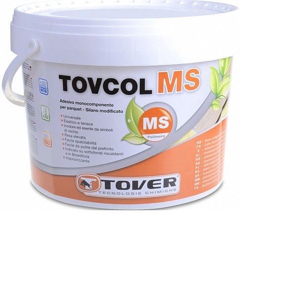 TOVCOL MS (7.5 кг) Однокомпонентный паркетный клей