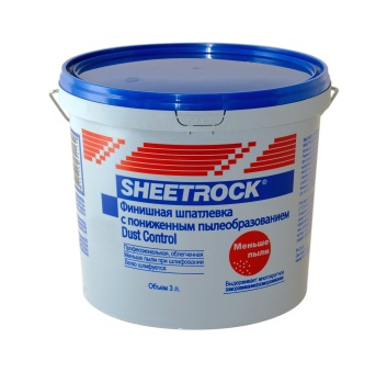 Набор SHEETROCK Dust Control (ремонтный) 1,3л