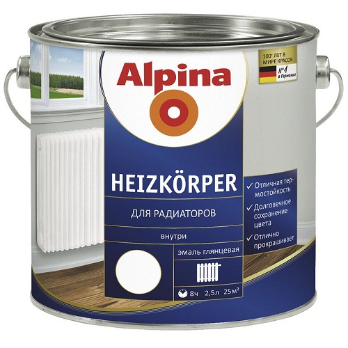 Alpina Heizkorper Эмаль для радиаторов